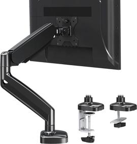 img 4 attached to 💻 Enhance Your Workspace with the MOUNTUP Single Monitor Desk Mount - Adjustable Gas Spring Arm, VESA Mount, and Sturdy Base for Screens up to 32 inch (MU0004)