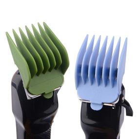 img 3 attached to 🪒 Discover the Versatility of BESTBOMG Professional 8 Color Hair Clipper Guide Combs - #3170-400- 1/8” to 1 - Perfect for Professional Hair Clippers and Beard Trimmers