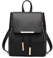 🎒 stylish huabor fashion shoulder rucksack backpack - women's handbags & wallets - ideal fashion backpacks for women logo