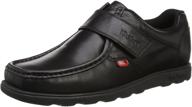 👞 black men's loafers in size 46 - kickers logo