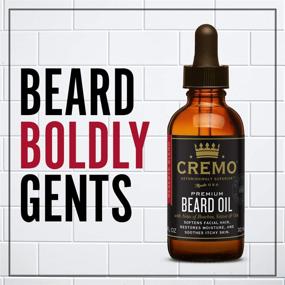 img 3 attached to 🧔 Крем для бороды Cremo Beard Oil Reserve Collection, Distillers Blend: Идеальное питание для вашей бороды