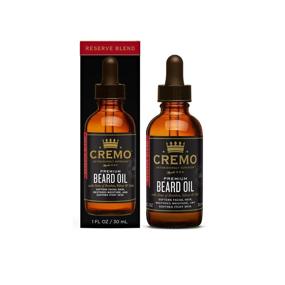 img 1 attached to 🧔 Крем для бороды Cremo Beard Oil Reserve Collection, Distillers Blend: Идеальное питание для вашей бороды