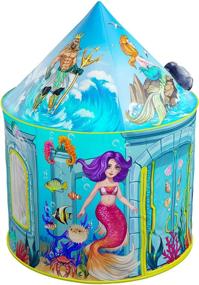 img 3 attached to 🧜 ImpiriLux Mermaid Enchanting Illustrated Playhouse: A Magical Oasis for Imaginative Play