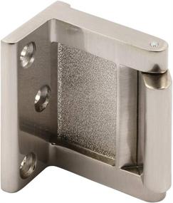 img 1 attached to Nickel-Silver Hotel Door Blocker/Stopper, PRIME-LINE MP4937