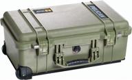 pelican 1510loc laptop overnight case - od green logo