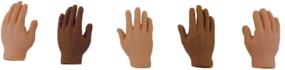 img 2 attached to 🤪 Quirky and Fun Rubber Finger Hands Mini Puppets - Perfect for Hilarious Gags and Playtime!