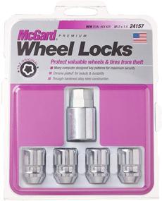 img 3 attached to McGard 24157 Chrome Cone Seat Wheel Locks: Secure Your 🔒 Wheels with this Set of 4 (M12 x 1.5 Thread Size)