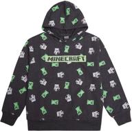 minecraft boys video game hoodie: stylish fashion hoodies & sweatshirts for boys logo