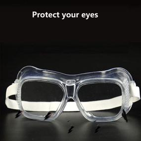 img 1 attached to 👓 Crystal Protective Goggles - Enhanced Eye Protection