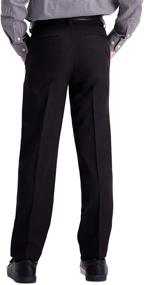 img 1 attached to 👖 Haggar Boys Youth Regular Black Pants: Stylish Boys' Clothing for Every Occasion