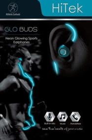 img 1 attached to EL 007 Glo Buds Electro Luminescent Sports Earphones