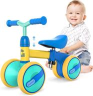 🚲 gonex baby balance bike - riding toys for 18-36 month old boys and girls, cute toddler bike with adjustable seat and no pedal, ideal first birthday gifts logo