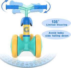 img 1 attached to 🚲 Gonex Baby Balance Bike - Riding Toys for 18-36 Month Old Boys and Girls, Cute Toddler Bike with Adjustable Seat and No Pedal, Ideal First Birthday Gifts