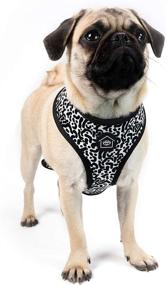 img 2 attached to 🐾 Stylish, Reversible Harness for Pets - The Perfect Blend of Fashion and Functionality!