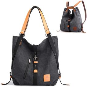 img 4 attached to Chikencall Handbags Shoulder Backpack Burgundy Women's Handbags & Wallets in Hobo Bags
