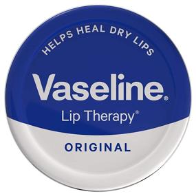 img 4 attached to 💧 Vaseline Lip Therapy - Lip Balm for Very Dry Lips - Original 20g - Intense Lip Moisturizer