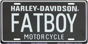 img 1 attached to Harley Davidson FATBOY License Plate