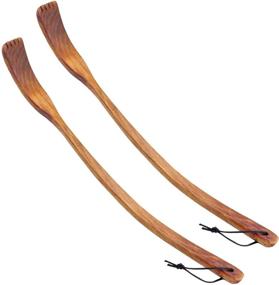 img 4 attached to Oversize Curved Wooden Scratchers Extendable