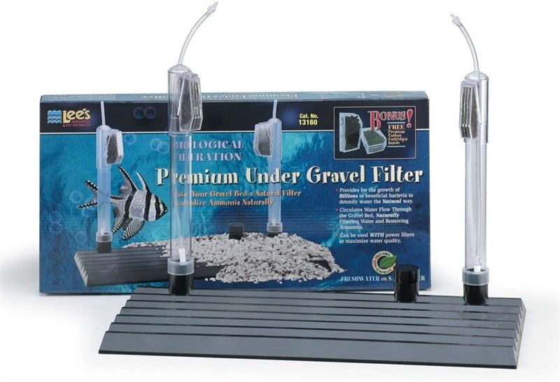 lees premium undergravel 12 inch 48 inch 로고