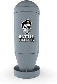 img 4 attached to 🥤 Battle Shakers Torpedo Shaker Cup - 20 Oz Leak-Proof Protein Bottle with Storage Compartment - Dishwasher Safe & BPA Free Sports Bottle