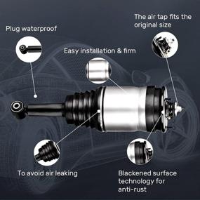 img 2 attached to maXpeedingrods Rear Air Shock Suspension Strut: Land Rover Discovery 3/4 LR3 LR4, Range Rover Sport