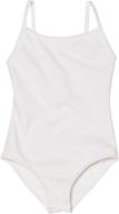 sansha stacie camisole leotard - stylish and comfortable medium girls' clothing logo