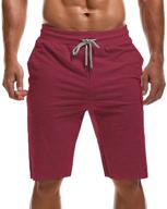 aimpact athletic shorts workout pockets logo