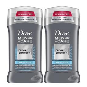 img 4 attached to 🧔 Dove Men+Care Clean Comfort Deodorant Stick - Aluminum-free 48-Hour Protection, Enriched with Vitamin E and Triple Action Moisturizer - 3 oz (Pack of 2)