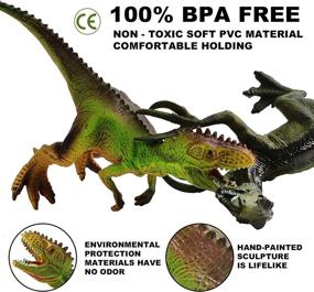 img 2 attached to Dinosaur Toys Kids Dinosaur Figure Educational Toy