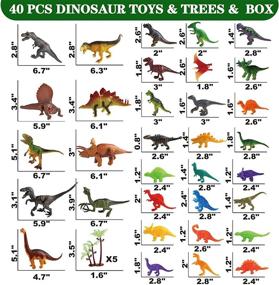 img 1 attached to Dinosaur Toys Kids Dinosaur Figure Educational Toy