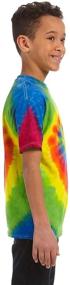 img 1 attached to 👕 Vibrant Tie Dyed Cotton T Shirt - Spider Boys' Accessories