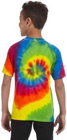 img 2 attached to 👕 Vibrant Tie Dyed Cotton T Shirt - Spider Boys' Accessories