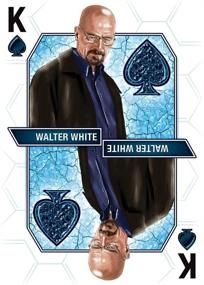 img 2 attached to 🃏 SEO-Optimized: Breaking Bad Blue Ice Playing Cards - Albino Dragon