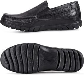 img 1 attached to 👞 Ultimate Comfort and Durability: FIEEIF Handsewn Moccasin Men's Shoes