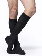 🧦 comfortable compression: sigvaris men's cushioned cotton 182 calf high socks | 15-20mmhg support логотип