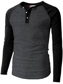 img 1 attached to H2H Casual T Shirts CHARCOALBLACK CMTTS0174: Stylish Men's Clothing and Shirts for Every Occasion