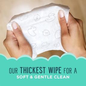 img 1 attached to 🧴 Seventh Generation Baby Wipes: 384 Count, Gentle on Sensitive Skin with Flip Top Dispenser