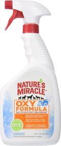 img 1 attached to Powerful Nature's Miracle Oxy Formula Stain & Odor Remover, 32 oz - NM-5387: Erase Stains & Odors with Ease!