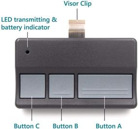 img 3 attached to 🔒 SOLIDremote 2: Ultimate Replacement Remote for LiftMaster 371LM 373LM 971LM 973LM Garage Door Opener (L-Visor-1)