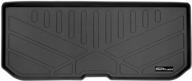 🧳 maxliner all weather cargo liner floor mat for 2016-2021 honda pilot (black, fits behind 3rd row with factory cargo lid in top position) logo