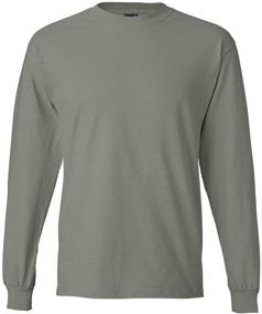 img 3 attached to 👕 Hanes Adult Beefy T Long Sleeve T-Shirt: Ultimate Comfort & Style