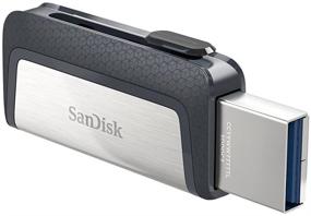 img 3 attached to High-Speed SanDisk Ultra 128GB Dual Drive USB-C Flash Drive Bundle with Everything But Stromboli Lanyard