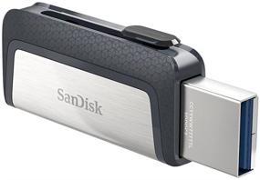 img 3 attached to Набор флеш-накопителей SanDisk Ultra 128GB Dual Drive USB-C с высокой скоростью передачи данных и брелоком Everything But Stromboli