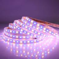 🌈 ledenet led strip lights - flexible 360 units 5050smd 5 meters 24v rgb+cct color changing and color temperature adjustable - ul listed - waterproof ip67 logo