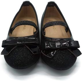 img 2 attached to 🩰 Mary Jane Ballerina Flats for Girls - PiPiolo Shoes