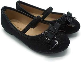 img 3 attached to 🩰 Mary Jane Ballerina Flats for Girls - PiPiolo Shoes
