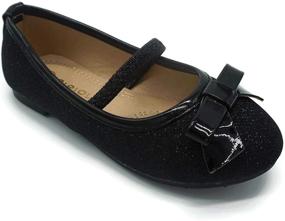 img 1 attached to 🩰 Mary Jane Ballerina Flats for Girls - PiPiolo Shoes