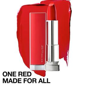 img 3 attached to 💄 Maybelline New York Color Sensational Made for All Lipstick, Matte Red Lipstick, SEO-optimized Shade 382: RED FOR ME