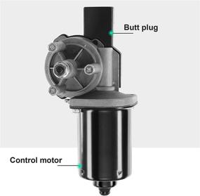 img 2 attached to 🚘 High-Quality Replacement Windshield Wiper Motor for Jeep Wrangler 2007-2016 - Front Only - No Washer Pump Included