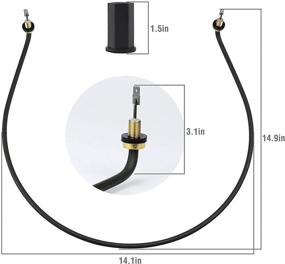 img 1 attached to 🔥 puxyblue W10134009 W10518394 Dishwasher Heating Element Kits: New Upgrade Compatible with Whirlpool Ken-more - Fasteners Included